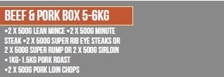 Butcher Box Beef And Pork Pack (RIBEYE)